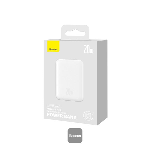 Baseus Magnetic Power Bank 20W | 10000mAh - White