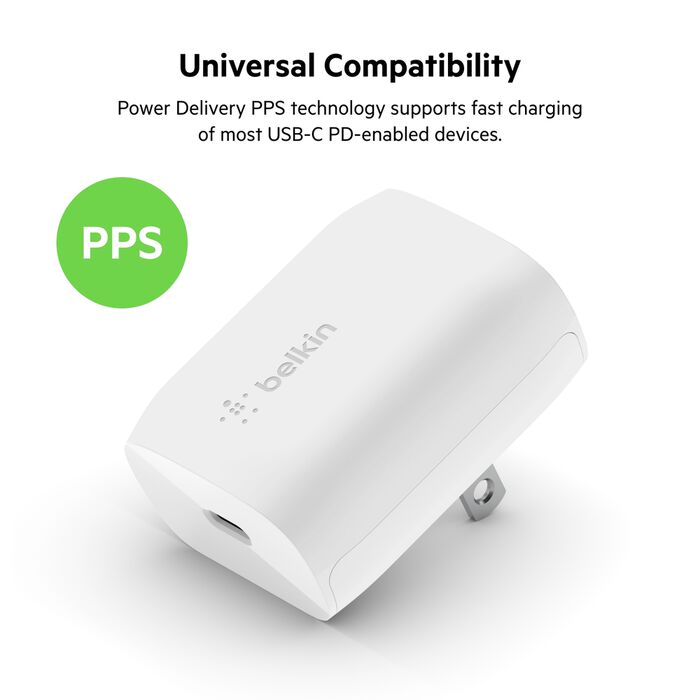 Belkin Charge USB-C Wall Charger 20W