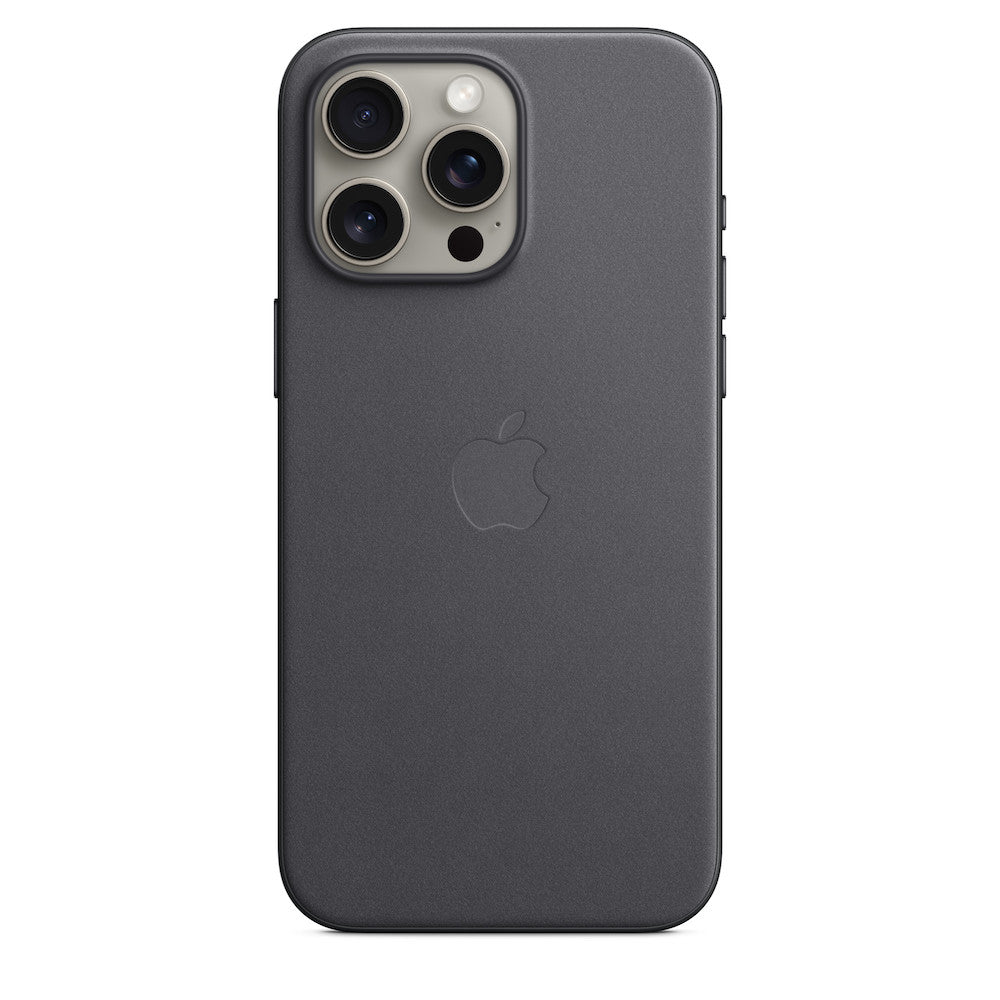 Apple iPhone 15 Pro FineWoven Case with MagSafe - Black