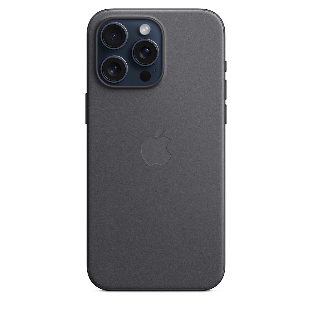 Apple iPhone 15 Pro FineWoven Case with MagSafe - Black