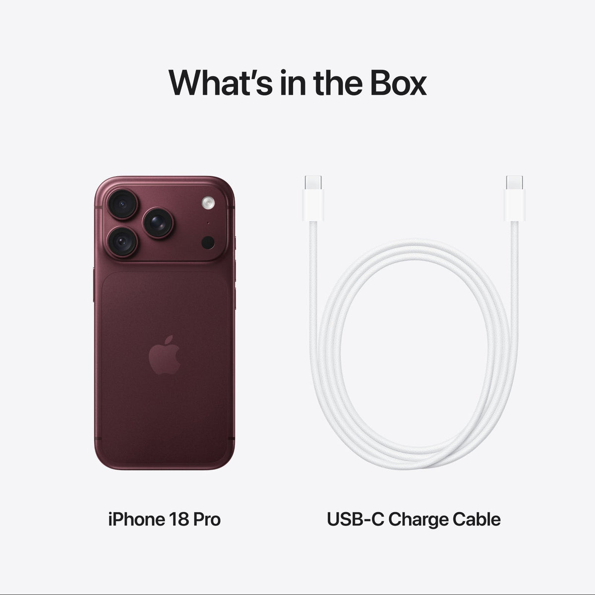 iPhone 18 Pro 512GB Burgundy
