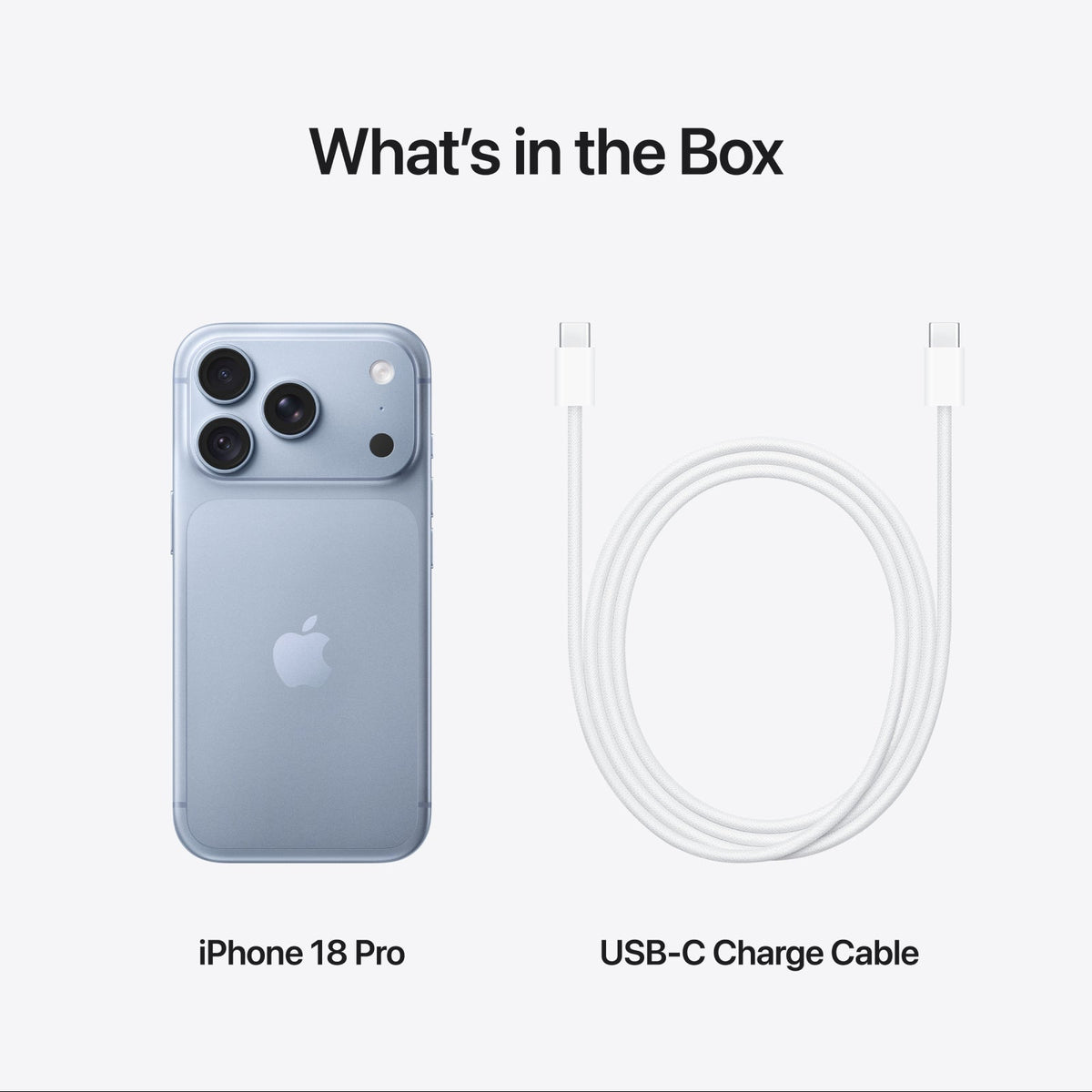 iPhone 18 Pro Max 256GB Glacier