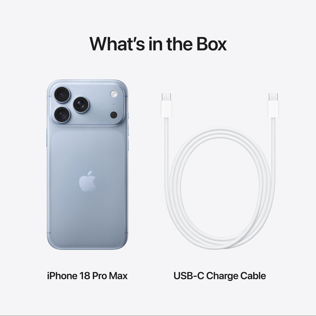 iPhone 18 Pro Max 1TB Glacier