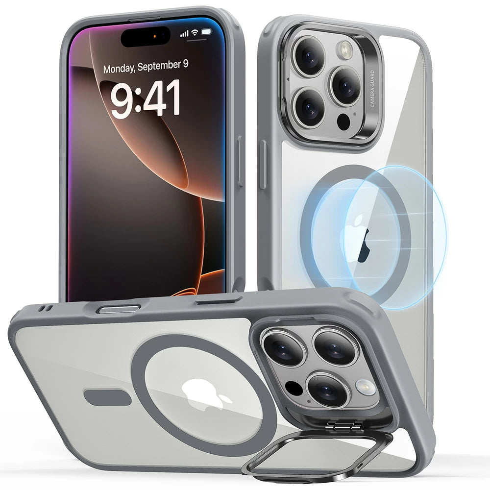 ESR iPhone 16 Pro Max Classic Hybrid Case with Stash Stand