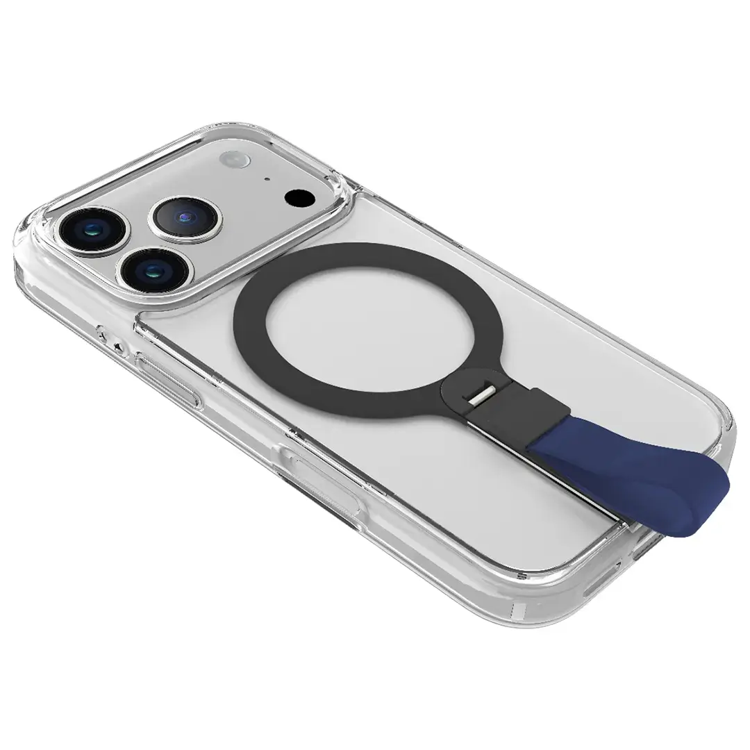 Levelo Spira Grip Case for iPhone 17 Pro Midnight Blue