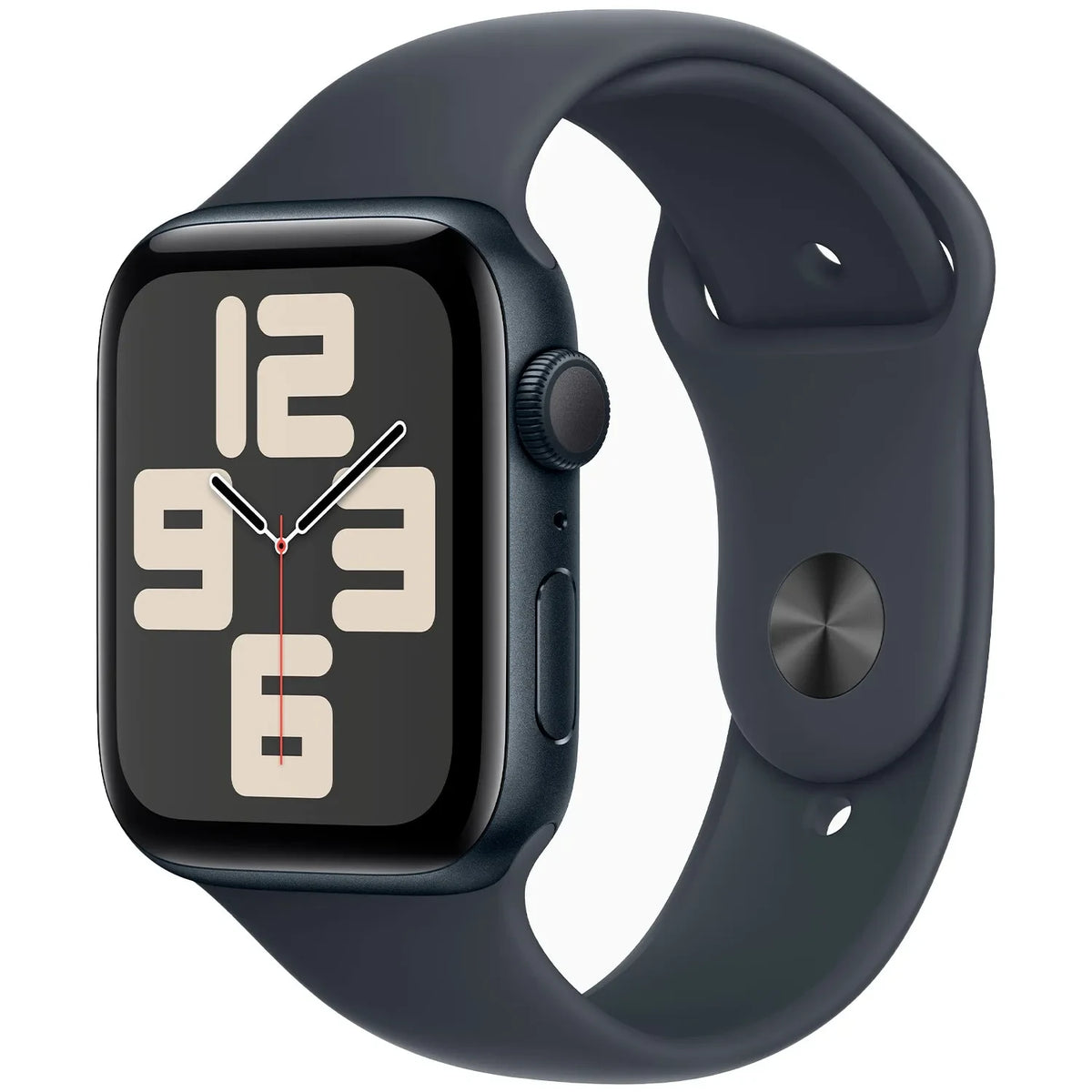 Apple Watch SE GPS 44mm Midnight Aluminium Case with With Midnight Sport Band