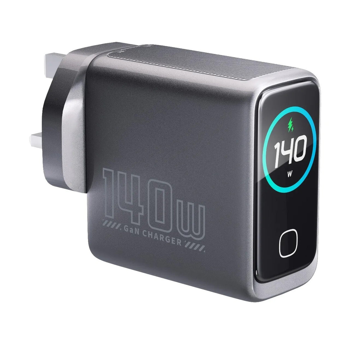 Powerology Voltflow GaN Wall Charger PD 140W - Black
