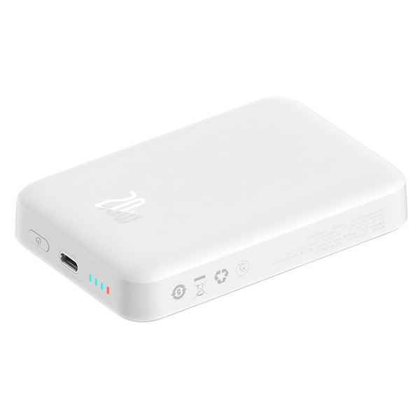 Baseus Magnetic Power Bank 20W | 10000mAh - White