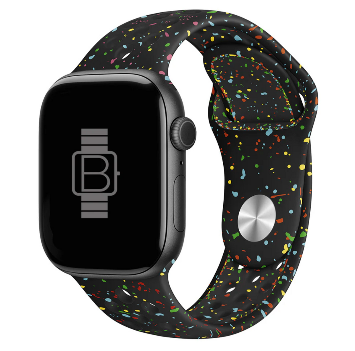 Coteci Magic Ember Liquid Silicone Sport Watch Band 38/40/41mm