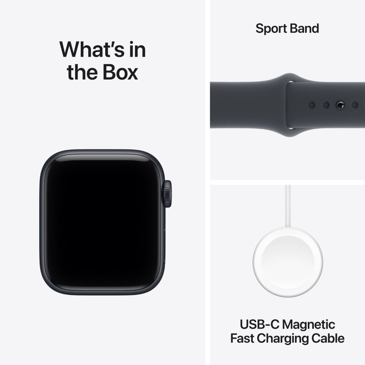 Apple Watch SE 3 40MM Midnight Aluminium Case with Midnight Sport Band