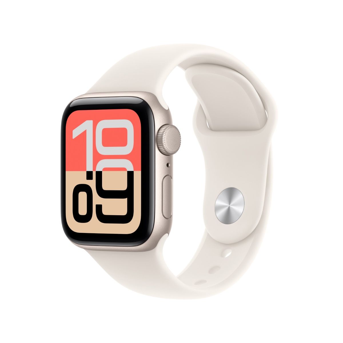 Apple Watch SE 3 40MM Starlight Aluminium Case with Starlight Sport Band