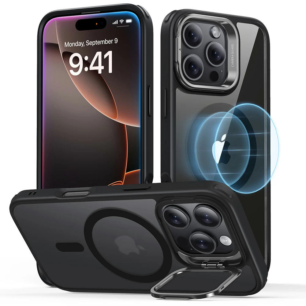 ESR iPhone 16 Pro Max Classic Hybrid Case with Stash Stand