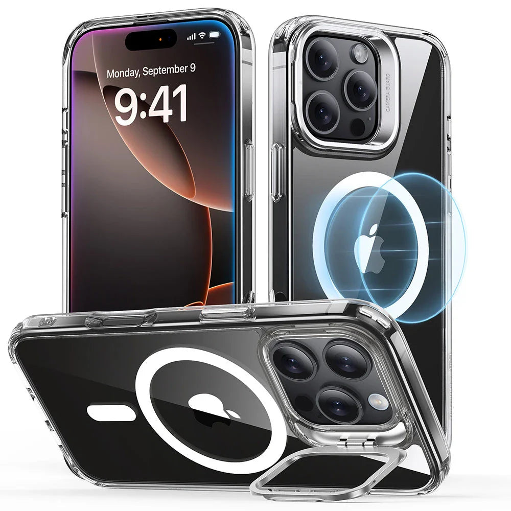 ESR Classic Hybrid Case with Stash Stand HaloLock