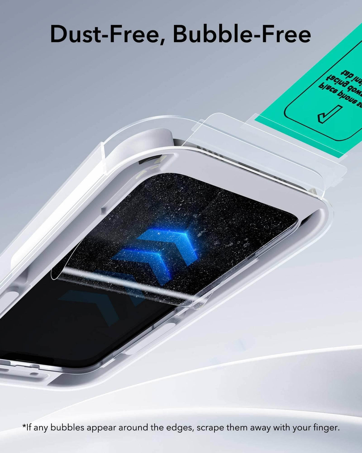 ESR Tempered-Glass Screen Protector | UltraFit Tray