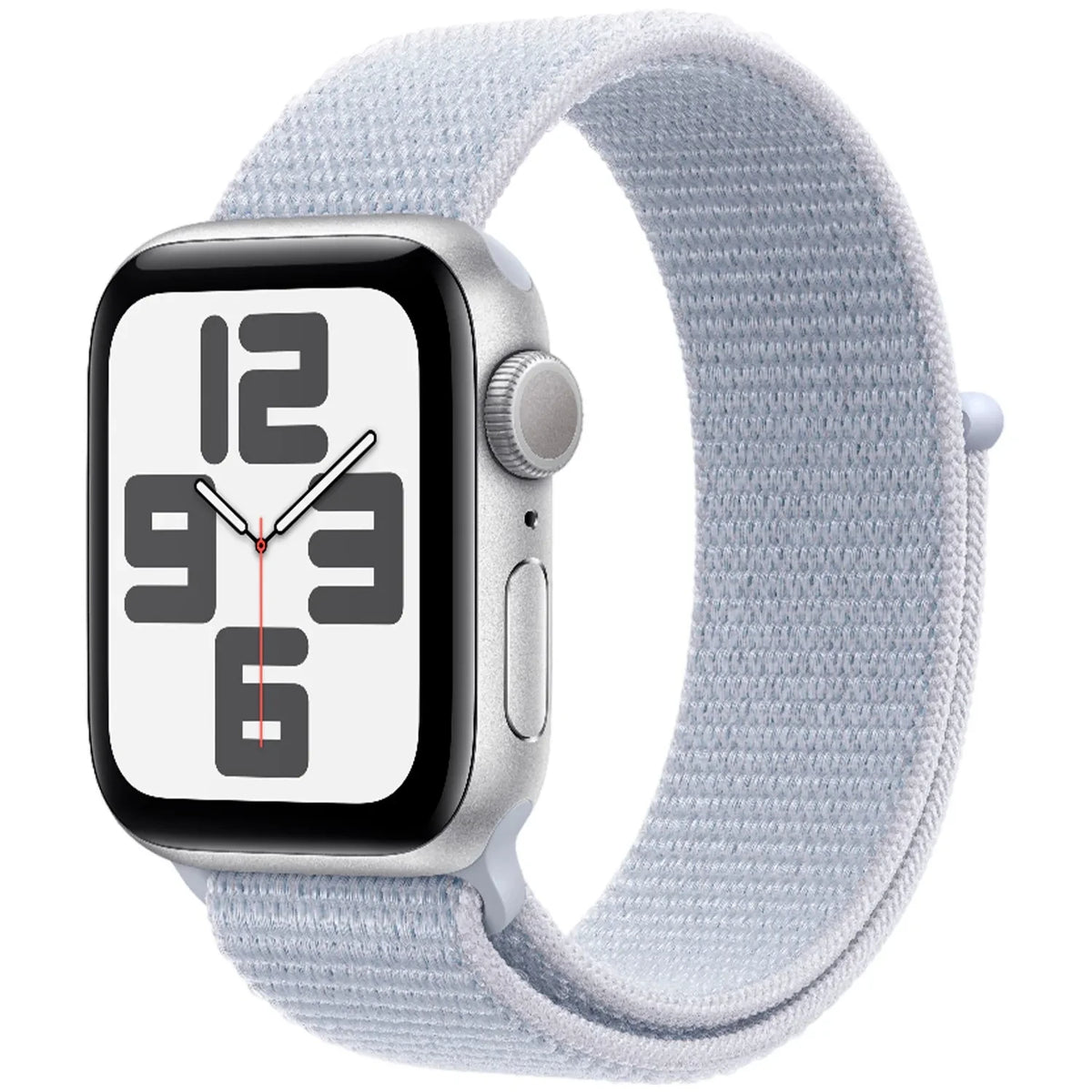 Apple Watch SE GPS 40mm Midnight Aluminium Case with Blue Cloud Sport Loop