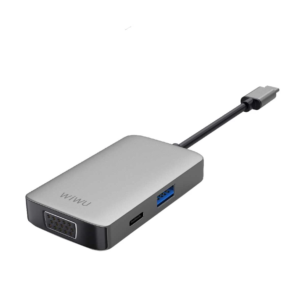 Wiwu Alpha 5-in-1 USB-C Adapter A513HVP