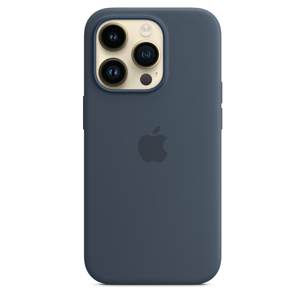 Apple iPhone 14 Pro Max Silicone Case with MagSafe - Storm Blue