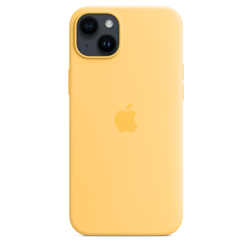 iPhone 14 Silicone Case with MagSafe - Sunglow