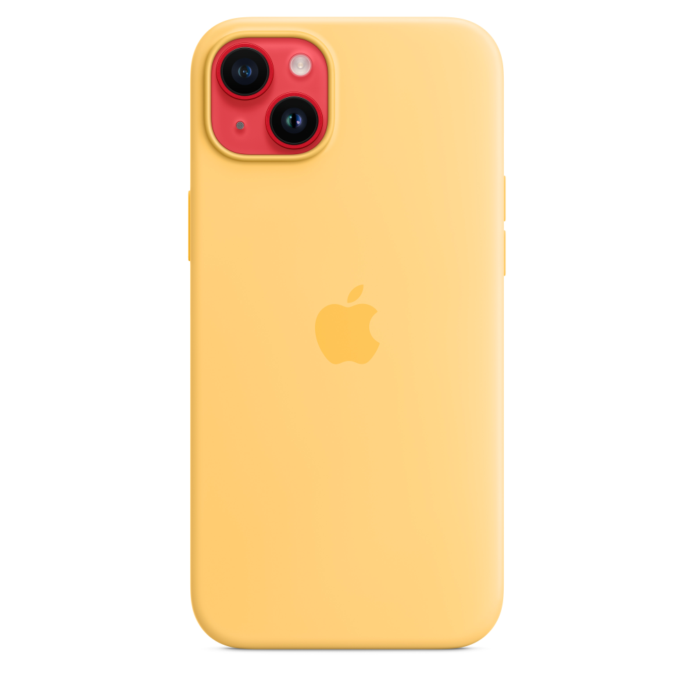 iPhone 14 Silicone Case with MagSafe - Sunglow